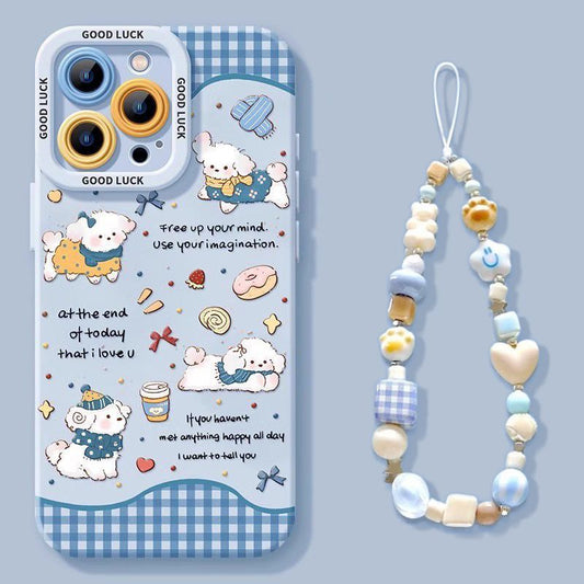 Soft Silicone Puppy Case Compatible with iPhone – C-80070