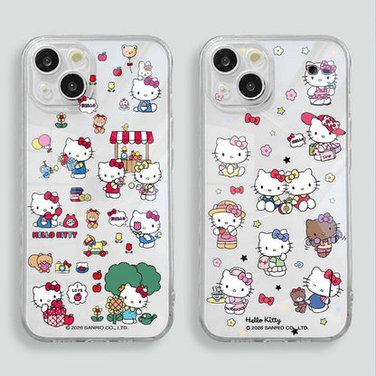 All-Over Print Slim Lightweight Clear Phone Case for iPhone C-80122