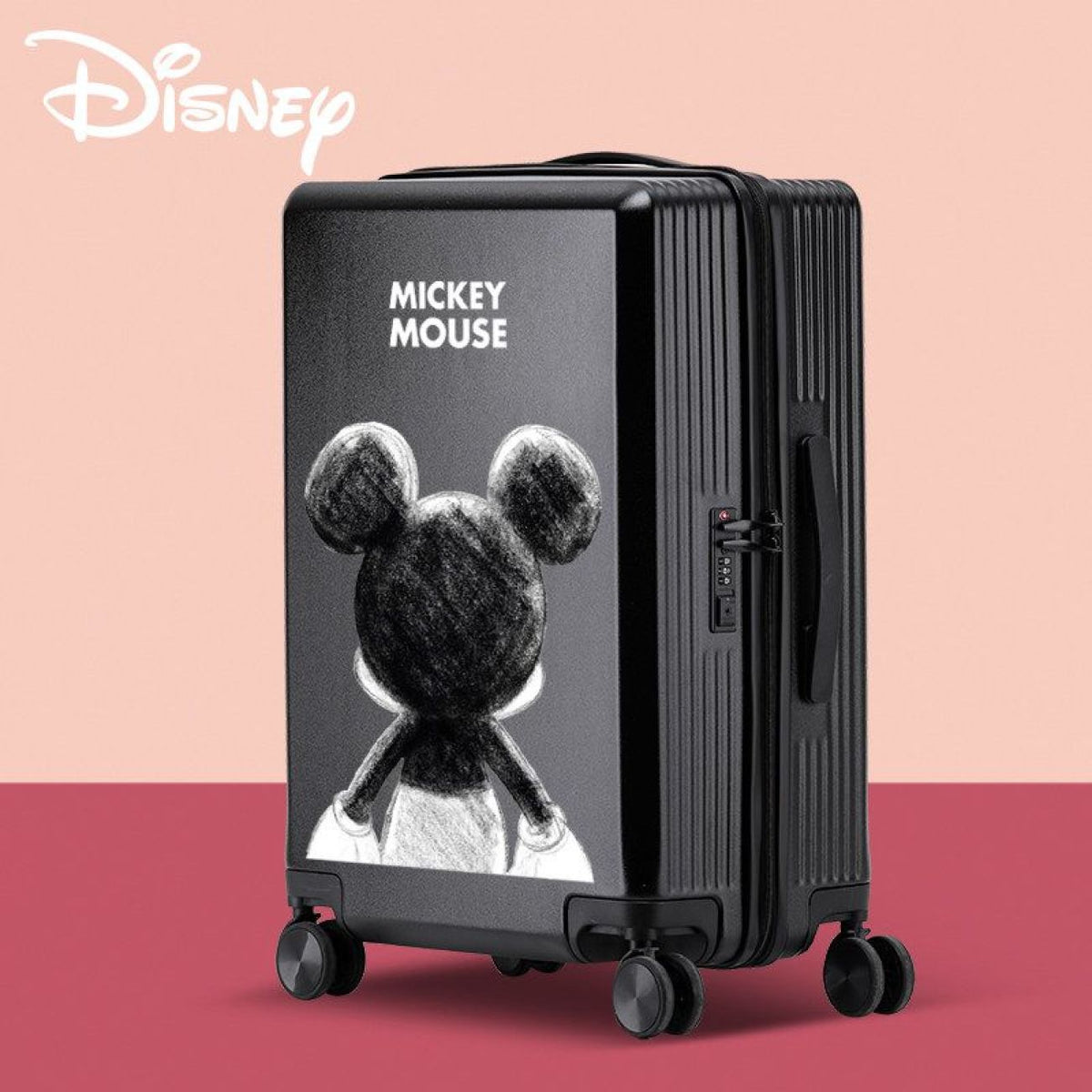 Lightweight Double Spinner Suitcase with Combination Lock C-30031