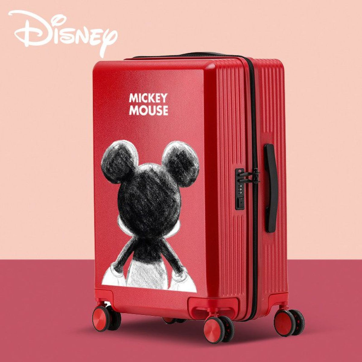 Lightweight Double Spinner Suitcase with Combination Lock C-30031