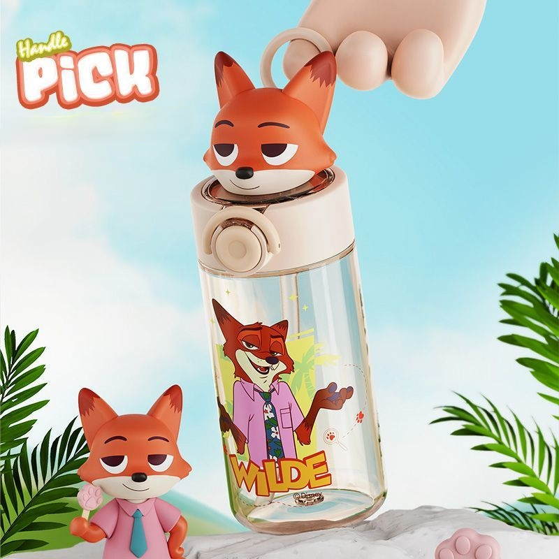 Cute 3D 500mL Leakproof Tritan Water Bottle C-160