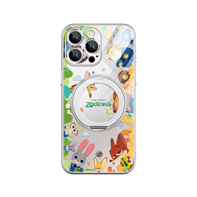 MagSafe-Compatible iPhone Case with 360° Rotating Ring Stand C-80023