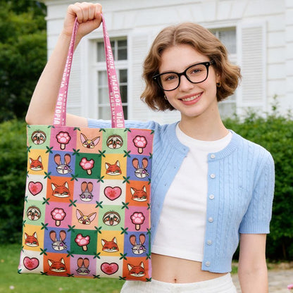 All-Over Print Large-Capacity Shoulder Bag C-482