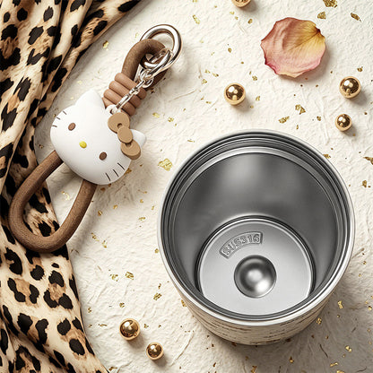 Leopard Print SUS316 Insulated Portable Water Bottle C-404