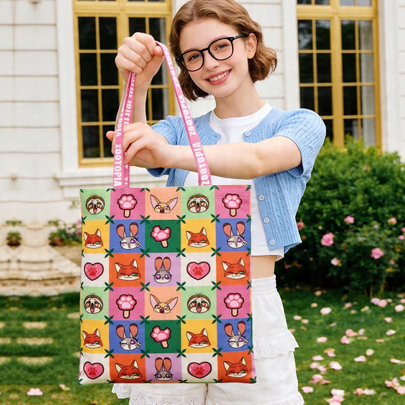 All-Over Print Large-Capacity Shoulder Bag C-482