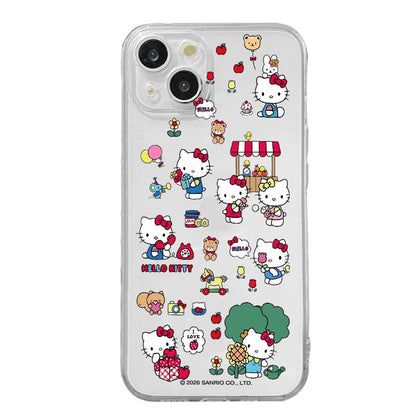 All-Over Print Slim Lightweight Clear Phone Case for iPhone C-80122