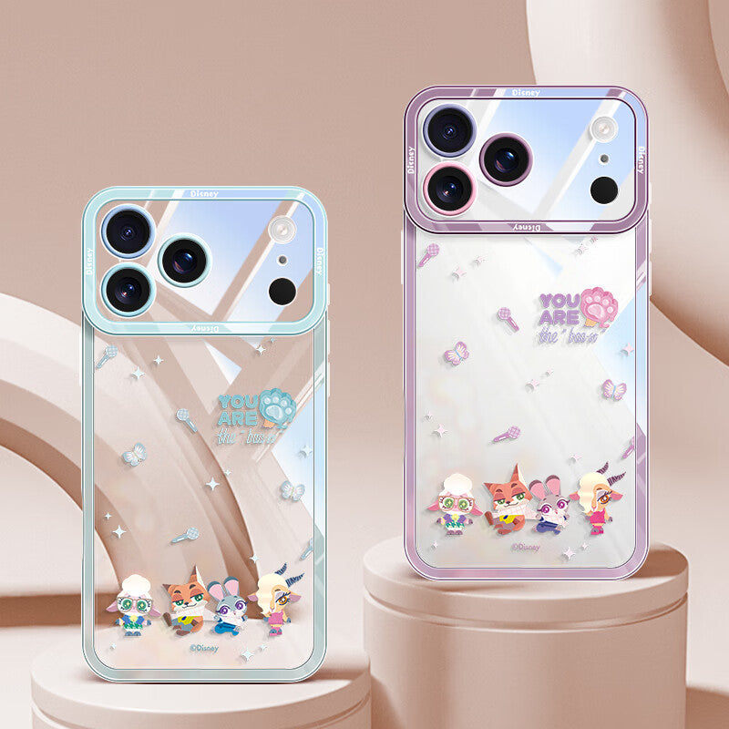 Clear Shock-Resistant iPhone Case with Raised Edge Protection C-80053