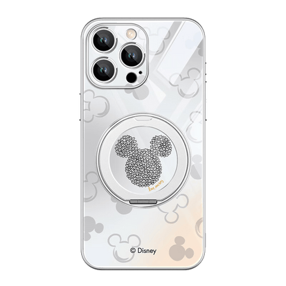 MagSafe-Compatible iPhone Case with 360° Rotating Magnetic Ring Stand C-80040