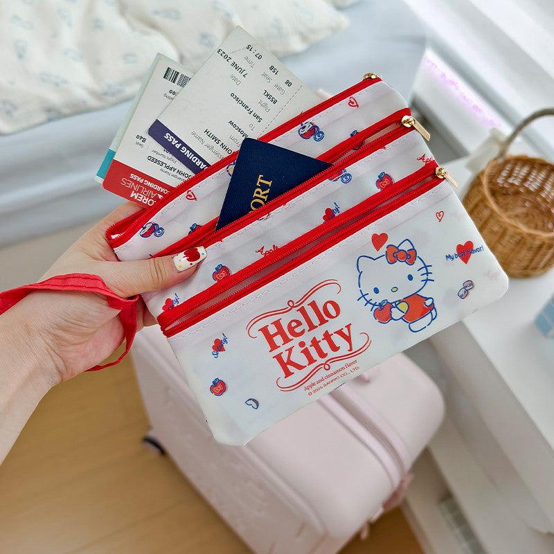 Water-Resistant 3-Layer Organizer Bag C-382