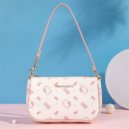 Cute All-Over Print PU Leather Shoulder Bag C-305