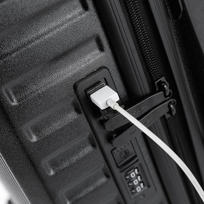 Lightweight ABS+PC Hard Shell Suitcase C-30030