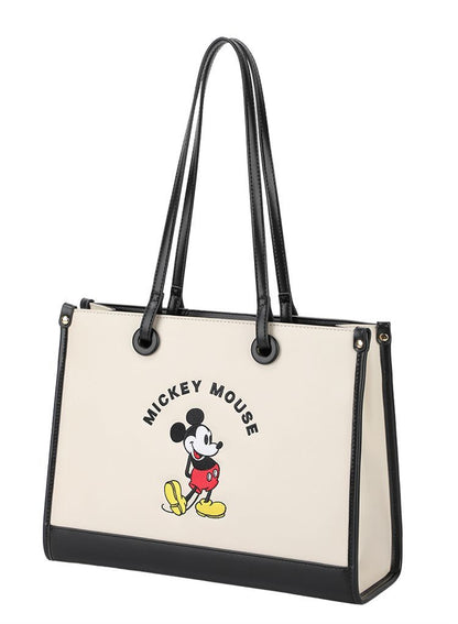 Printed PU Leather Large Capacity Shoulder Tote Bag C-302