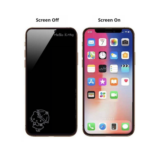 Hidden Pattern Tempered Glass Screen Protector C-80194