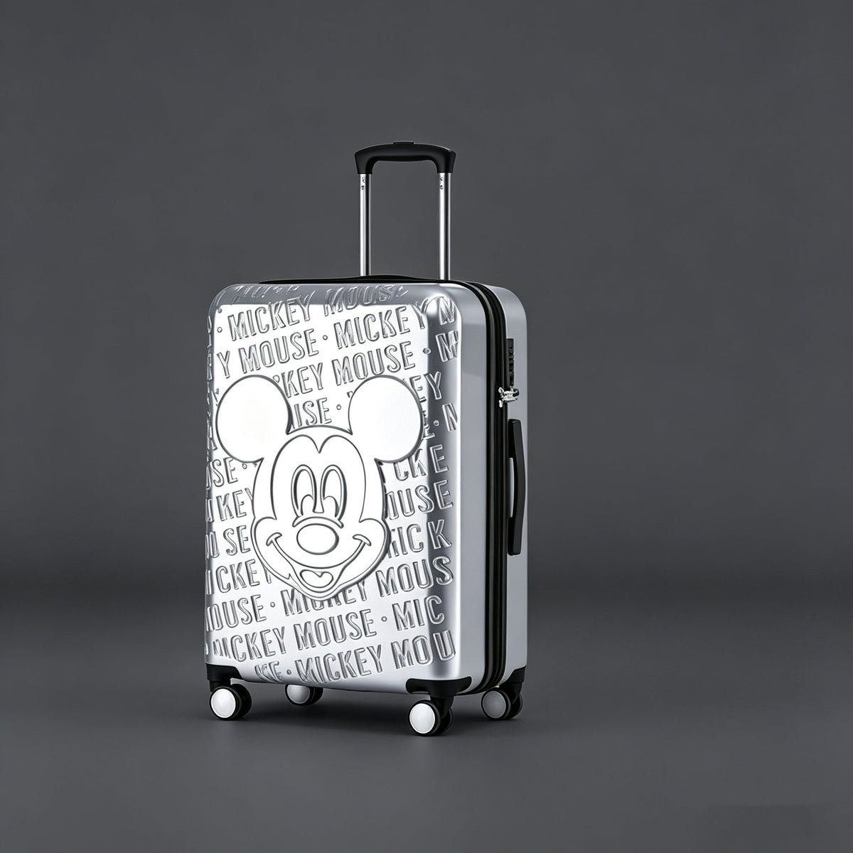 Embossed Hard Shell Rolling Suitcase CO-12430