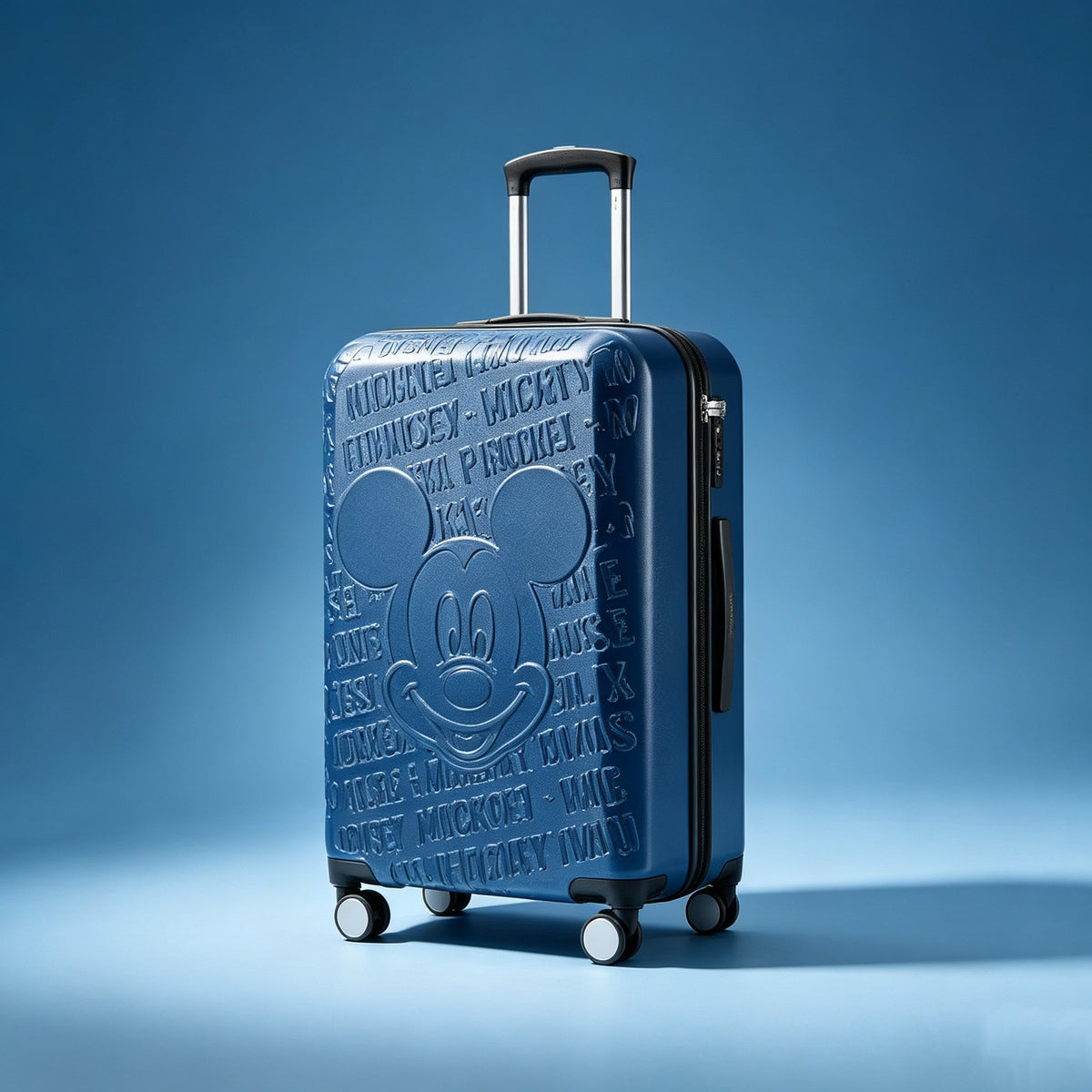 Embossed Hard Shell Rolling Suitcase CO-12430