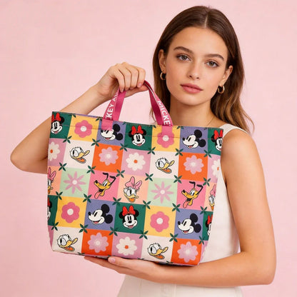 Colorful All-Over Print Large Capacity Shoulder Tote Bag CO-70004