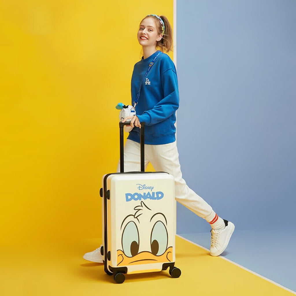 Cartoon Face Hard Shell Suitcase CO-60002
