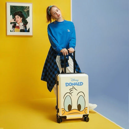 Cartoon Face Hard Shell Suitcase CO-60002
