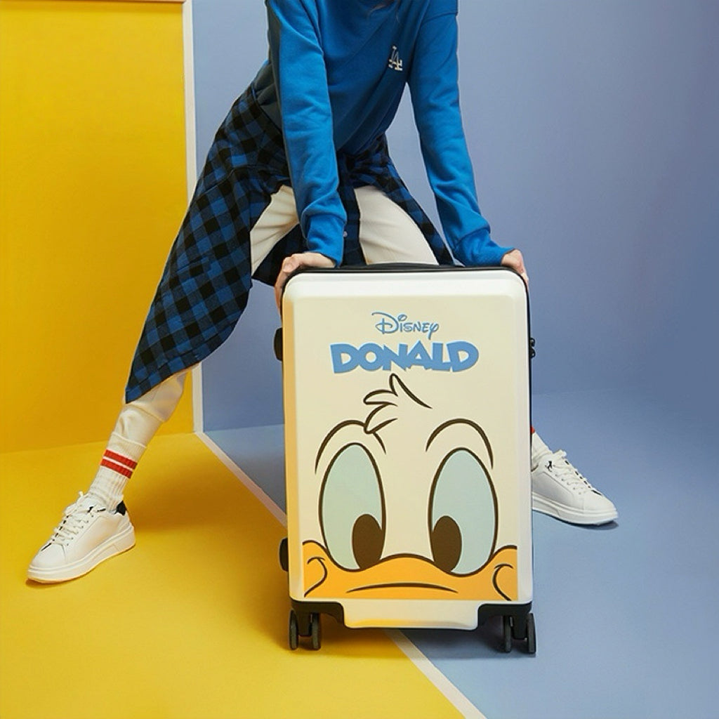 Cartoon Face Hard Shell Suitcase CO-60002