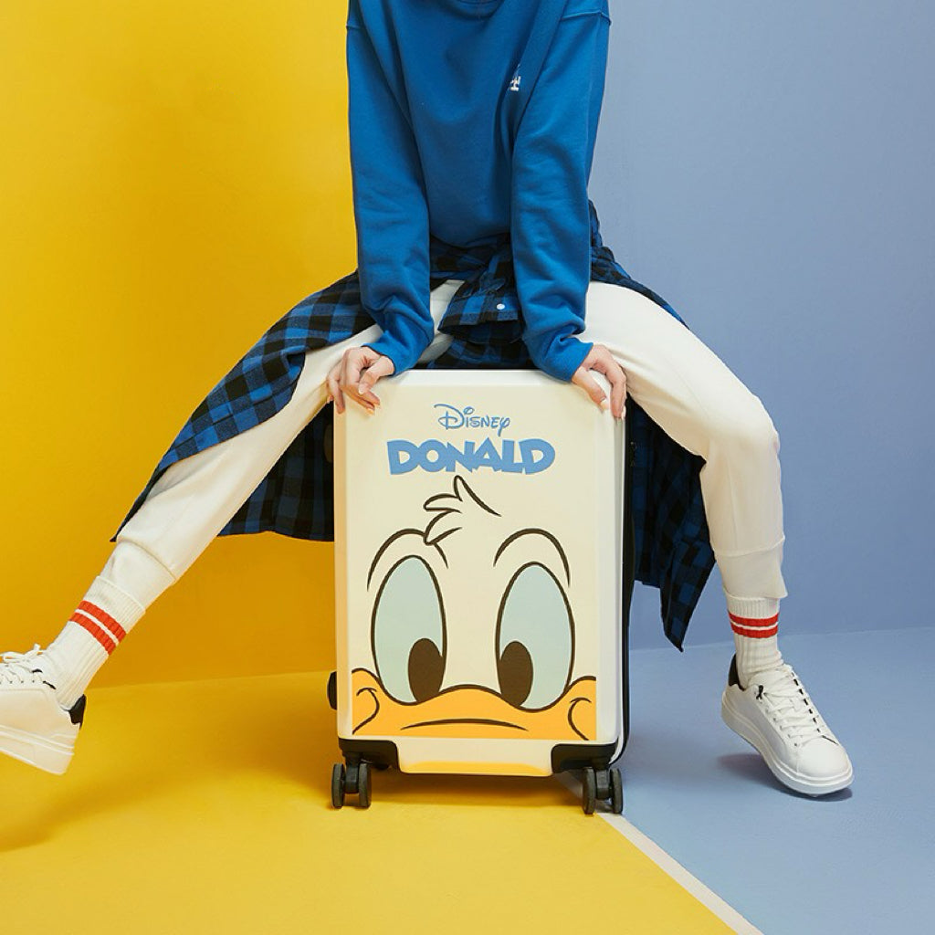 Cartoon Face Hard Shell Suitcase CO-60002