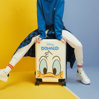 Cartoon Face Hard Shell Suitcase CO-60002