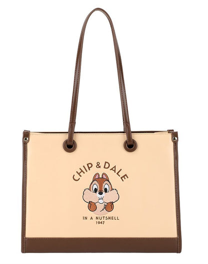 Printed PU Leather Large Capacity Shoulder Tote Bag C-302