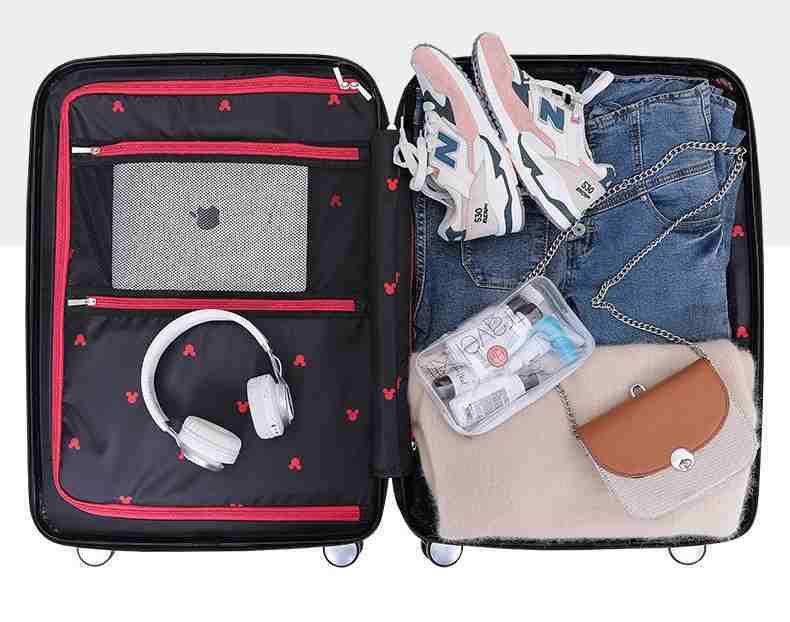 Embossed Hard Shell Rolling Suitcase CO-12430