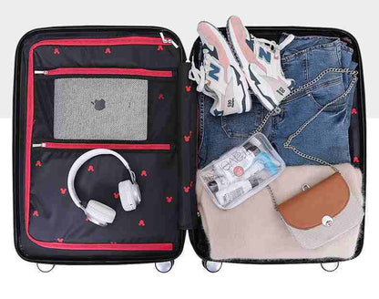 Embossed Hard Shell Rolling Suitcase CO-12430