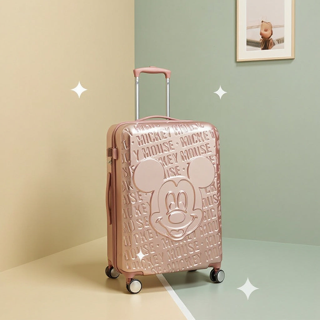 Embossed Hard Shell Rolling Suitcase CO-12430