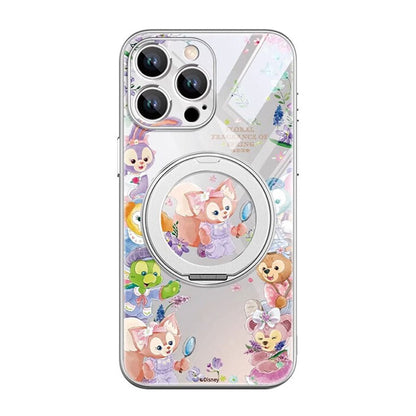 iPhone Compatible Phone Case with 360° Rotating Ring Stand C-80144