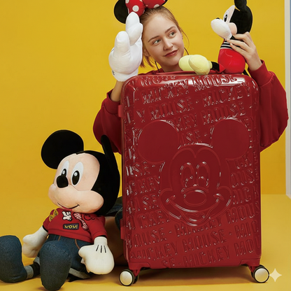 Embossed Hard Shell Rolling Suitcase CO-12430