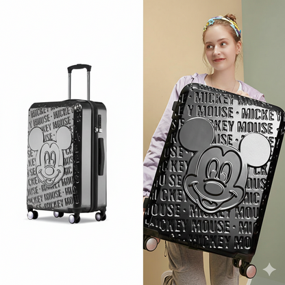 Embossed Hard Shell Rolling Suitcase CO-12430