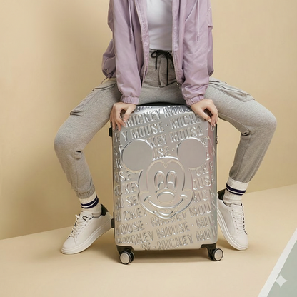 Embossed Hard Shell Rolling Suitcase CO-12430