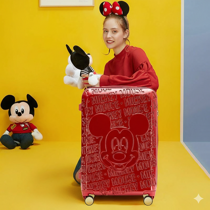 Embossed Hard Shell Rolling Suitcase CO-12430
