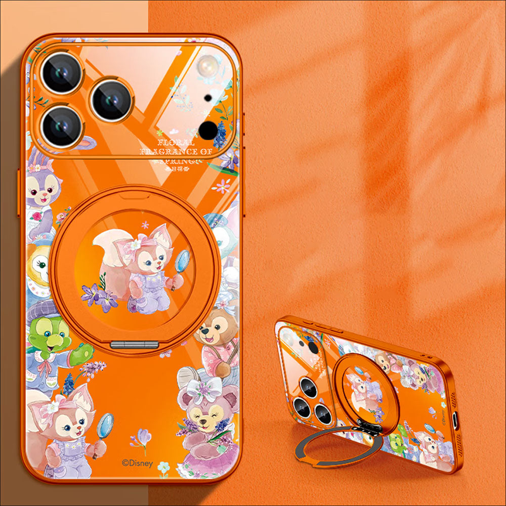 iPhone Compatible Phone Case with 360° Rotating Ring Stand C-80144