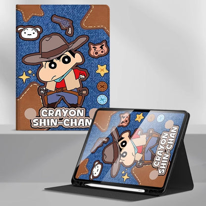 360° Full Protection Soft Silicone iPad Case with Stand C-80075