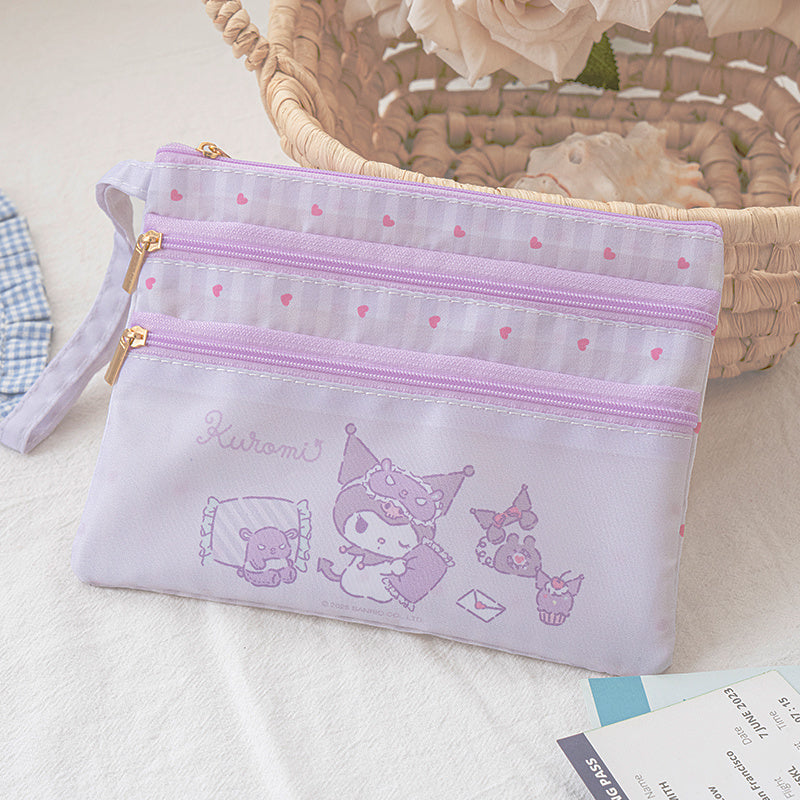 Water-Resistant 3-Layer Organizer Bag C-382