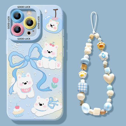 Soft Silicone Puppy Case Compatible with iPhone – C-80071