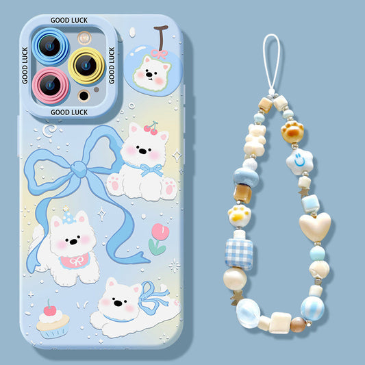Soft Silicone Puppy Case Compatible with iPhone – C-80071