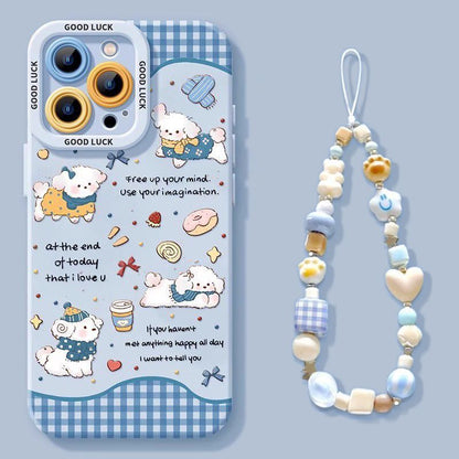 Soft Silicone Puppy Case Compatible with iPhone – C-80070