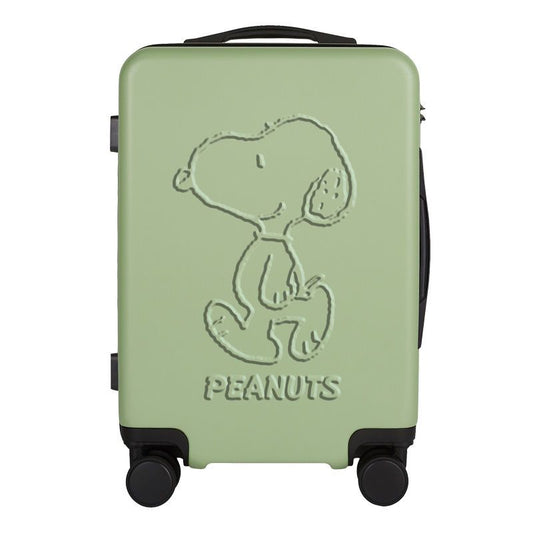 Lightweight Embossed Spinner Suitcase C-30029