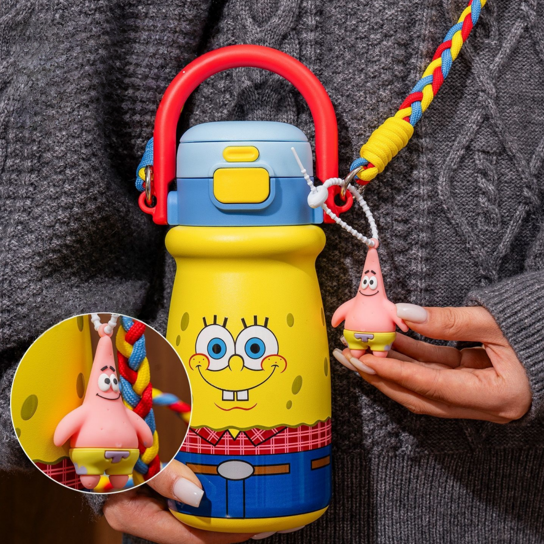 Cute 530mL Portable Dual-Drink Insulated Water Bottle C-210