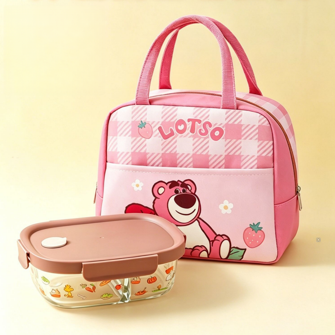 Portable Insulated Lunch Tote Bag C-214