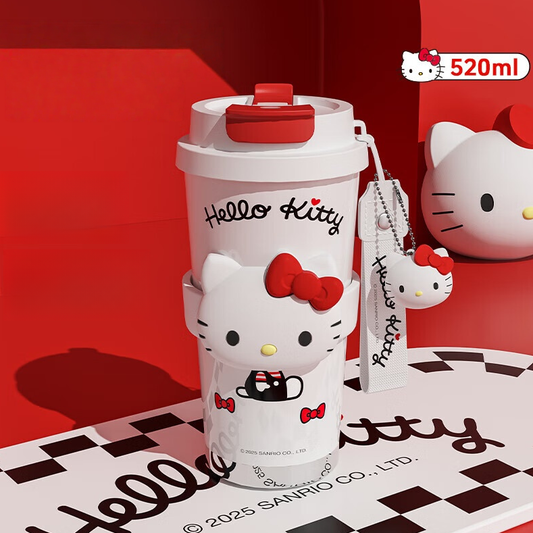 520ml 2-Way Insulated Water Bottle with Charm C-229