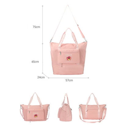 Expandable Foldable Travel Tote Bag C-238
