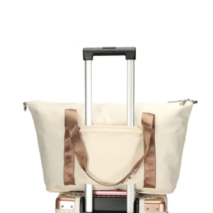 Wet/Dry Compartment Expandable Travel Tote Bag C-240