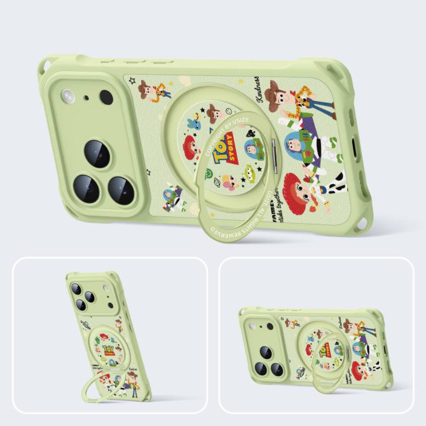 Crossbody iPhone Case with 360° Rotating Stand & Lanyard C-80009