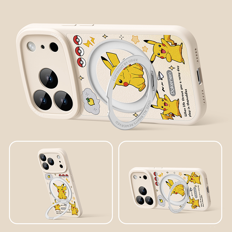 Magnetic iPhone Case with 360° Rotating Stand C-80015
