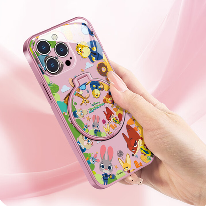 iPhone Case with Built-In Makeup Mirror & Foldable Stand C-80022