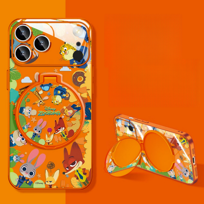 iPhone Case with Built-In Makeup Mirror & Foldable Stand C-80022